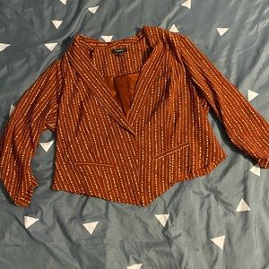 Crepe Pattern Blazer
